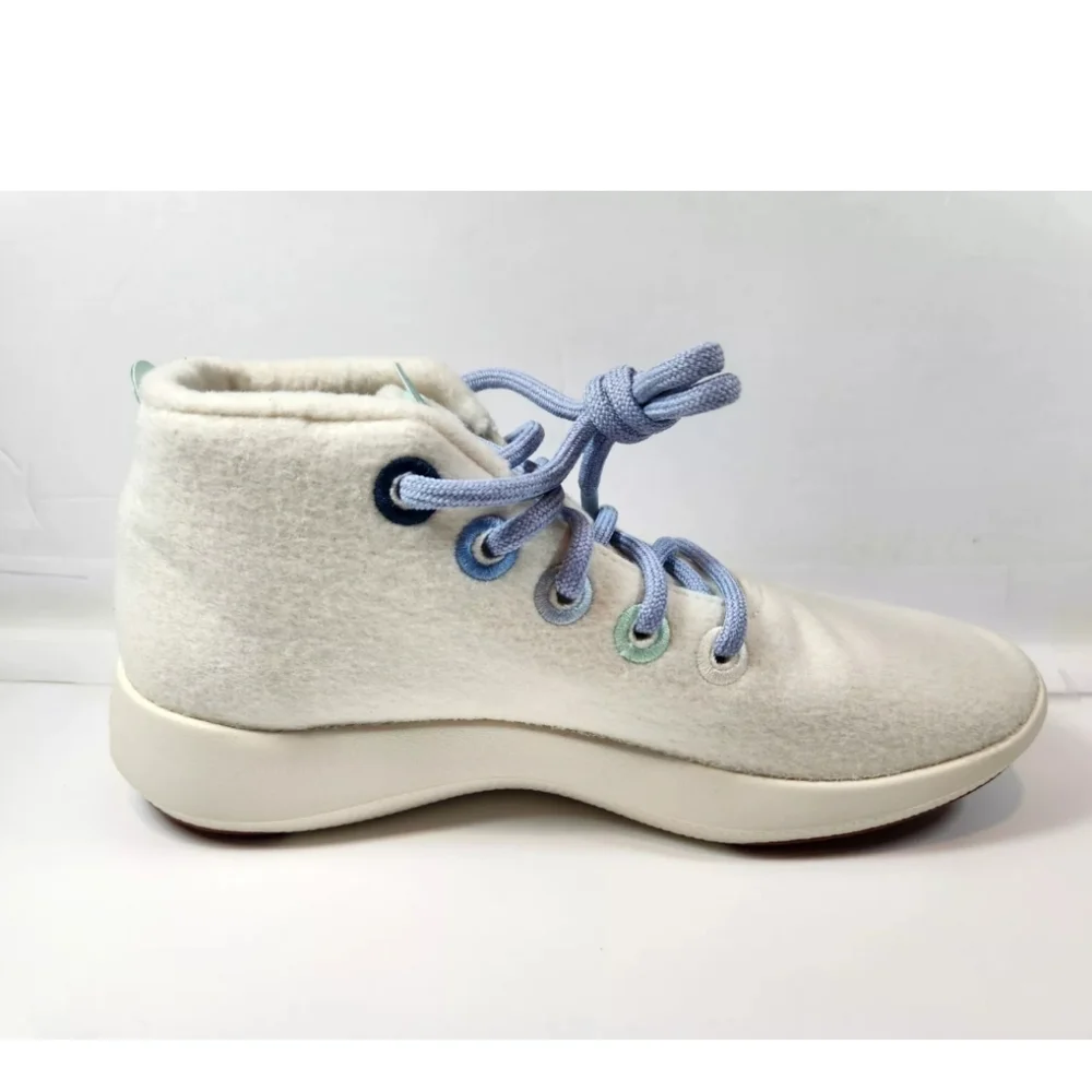 Allbirds Size 9 Wool Runner Up Mizzles Frost White High Top Women Comfort